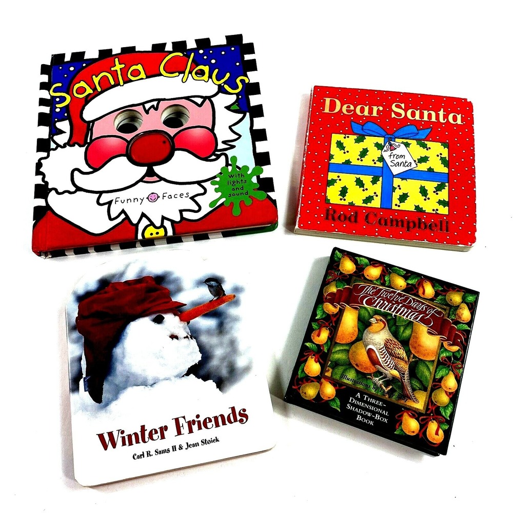 Children's Christmas Hardback Books - Lot of 4